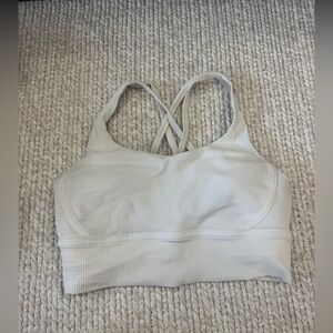 Lululemon Energy Ribbed Longline Sports Bra